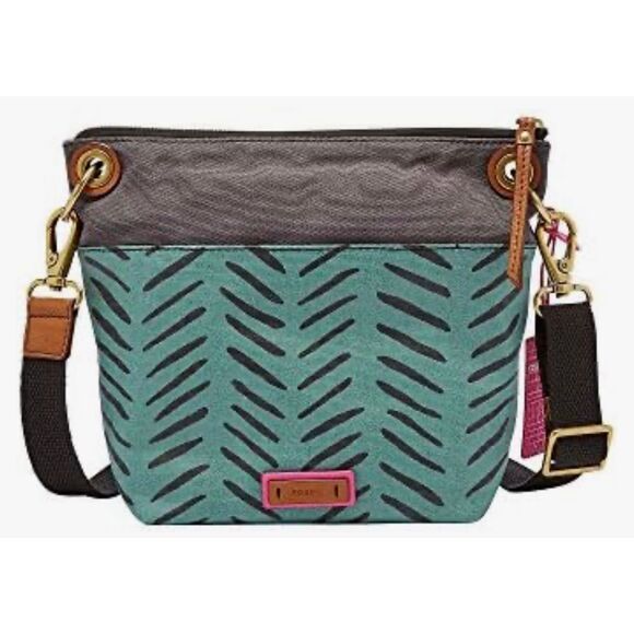Fossil Handbags - Fossil Keely Herringbone Crossbody